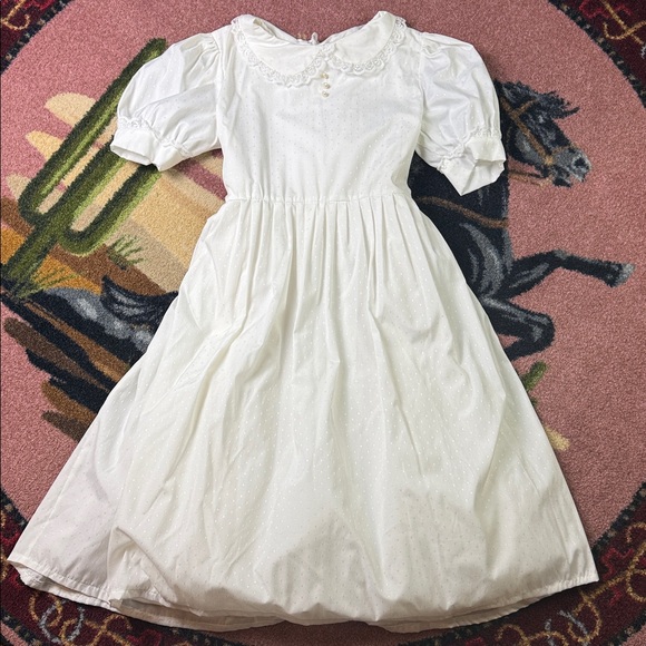 VINTAGE HANDMADE DRESS - Picture 1 of 10